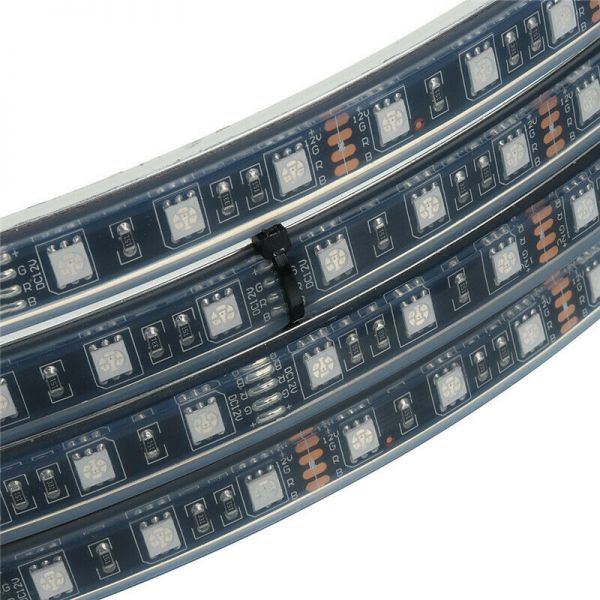Racesport RSCSWL17-C ColorSMART Bluetooth Controlled 17inch LED Wheel Light Kits with 16 Million colors with Chasing Function with Turn and Brake