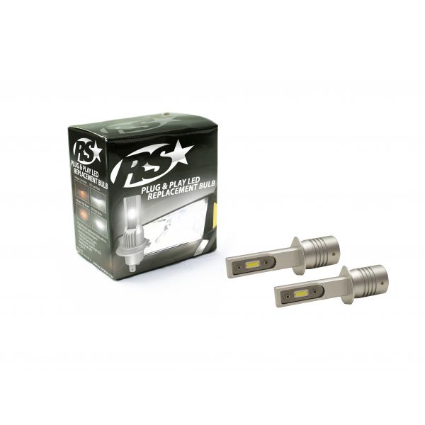 Racesport RSPNPH1 H1 PNP Series Plug N Play Super LUX LED OEM Replacement Bulb Kit Racesport