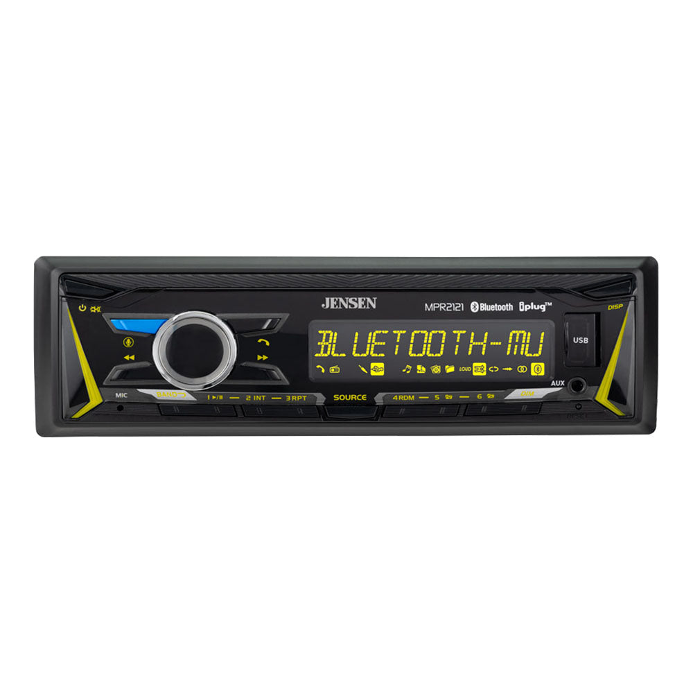 Jensen MPR2121 Mechless Receiver with Bluetooth and RGB Custom Colors – MPR2121 Jensen