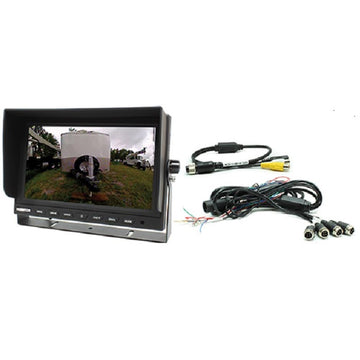 Rostra 250-8290 9-inch Lcd Video Monitor W/ Quad-view Capability