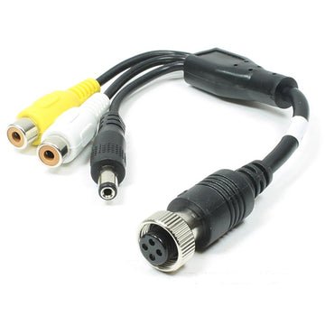 Rostra 250-8613 4-pin Monitor Video Input Female RCA Wire