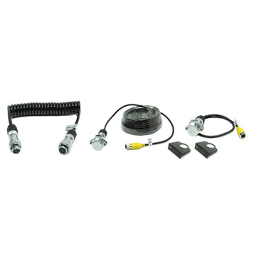Rostra 250-8721-Kit One-camera Trailer Connection Kit With 5-pin 2.5 Meter Coil Harness & 10-Meter Vehicle Harness