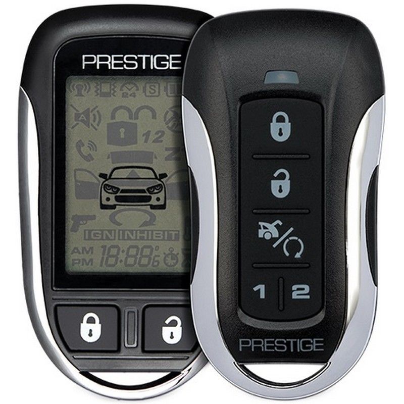 Kit de transmisor remoto bidireccional Prestige PE2LCDZ para Flashlogic Start - Alcance de hasta 1 milla
