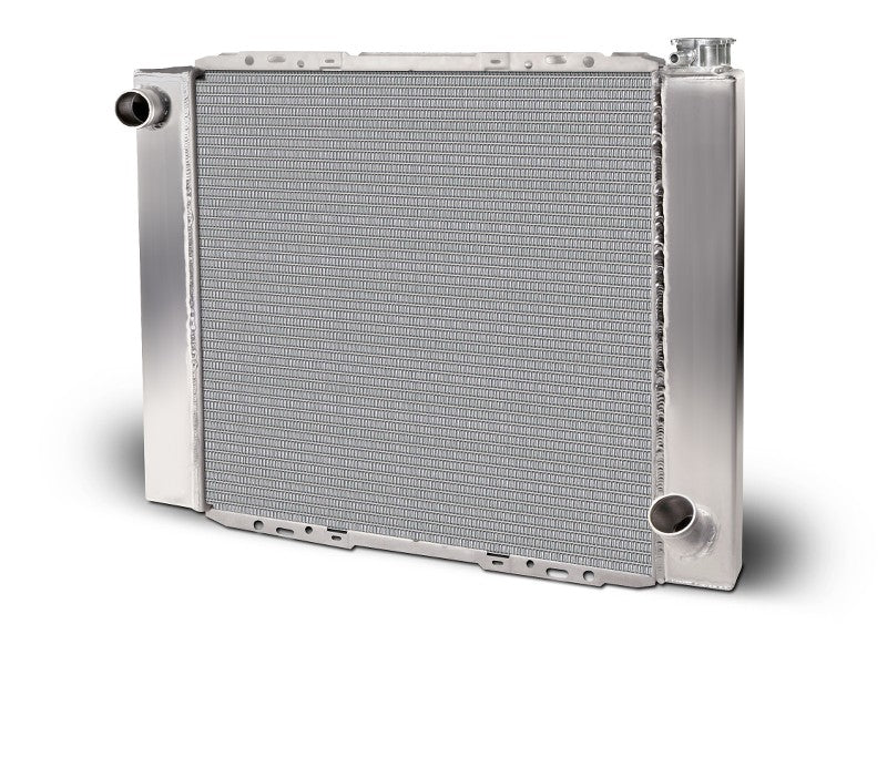 AFCO Racing 80127LWN Aluminum Radiator Circle Track 24 Inch Single Pass Chevy  Lightweight Afco Racing Products