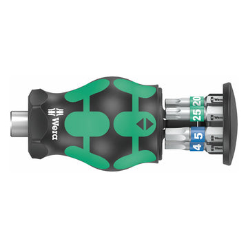 WERA 05008875001 Bitholding Stubby Screwdriver (6 Piece Set) Wera