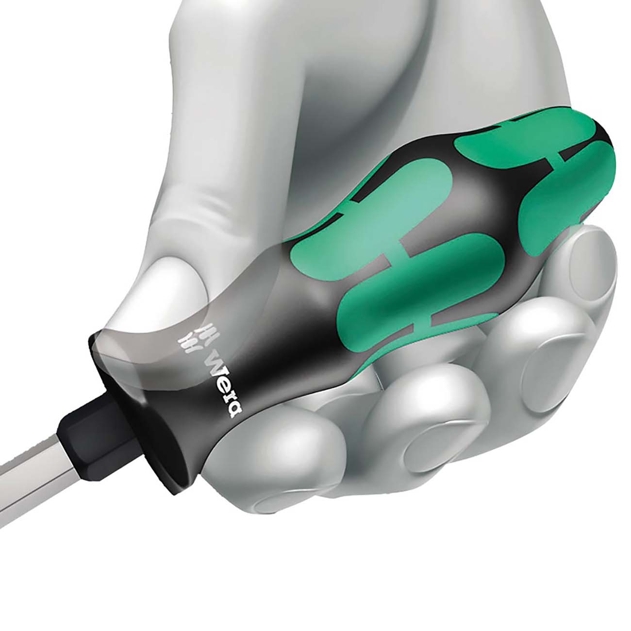 WERA 05028160001 Kraftform Bitholding Screwdriver with Flexible Shaft Wera