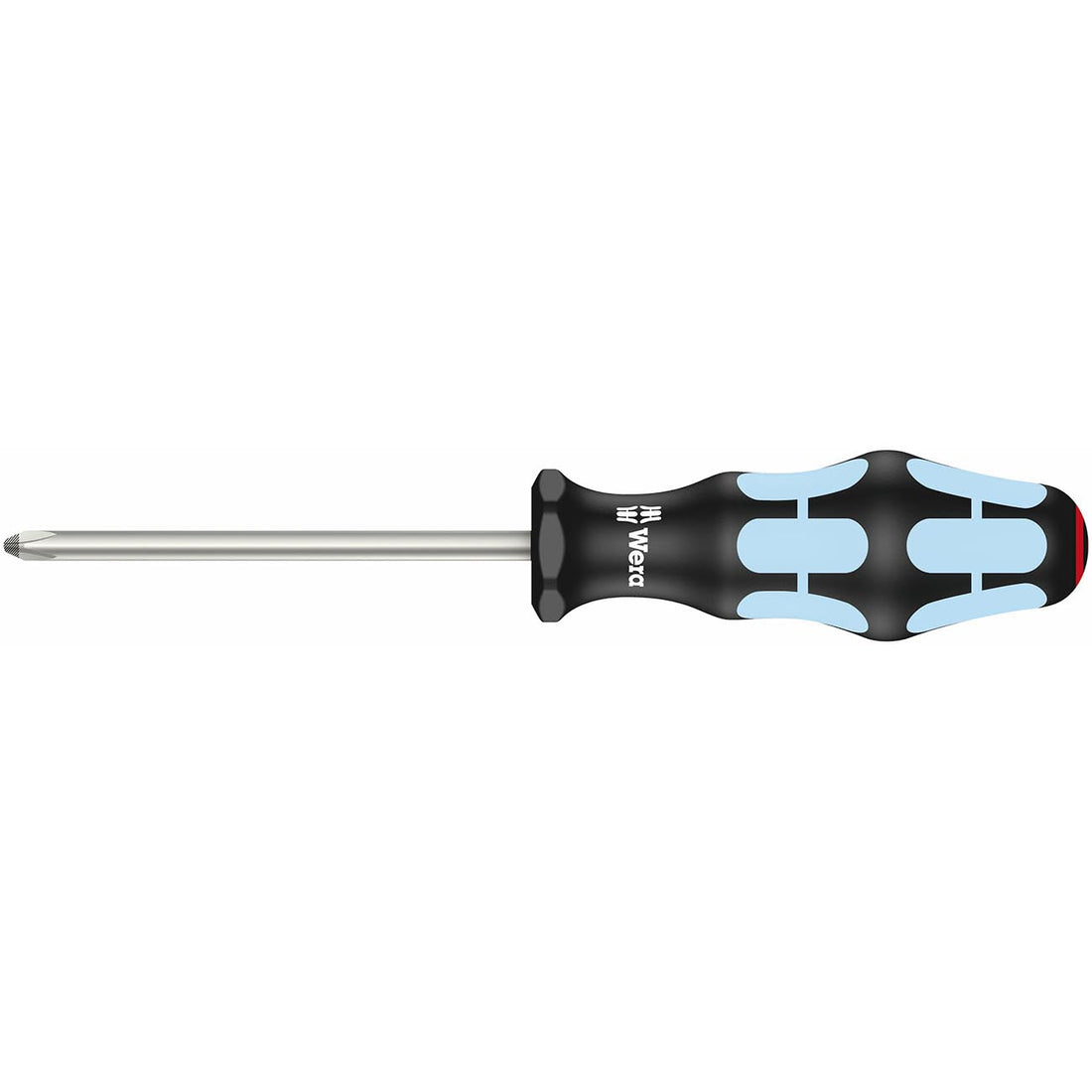 WERA 05032022001 Screwdriver: Phillips PH2 x 100mm - Stainless Steel with Lasertip Wera