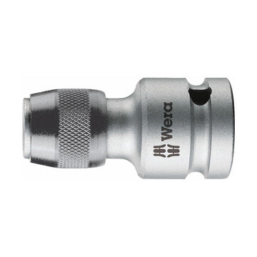 WERA 05042760001 1/2" Drive Hexagon Bit Adapter with Quick-Release Chuck Wera