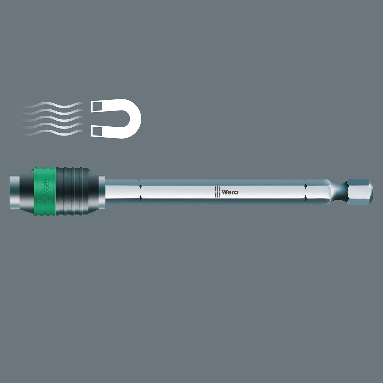 WERA 05052504001 4" Standard Rapidaptor Universal Bit Holder 1/4" Bitholder Wera