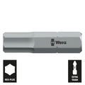 WERA 05056330001 6mm Hex-Plus Bit - 1/4
