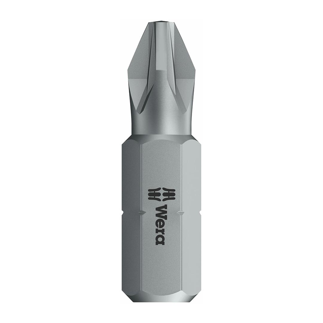 WERA 05057760001 Bit-Box Holds (20) PZ2x25 mm Bits Wera