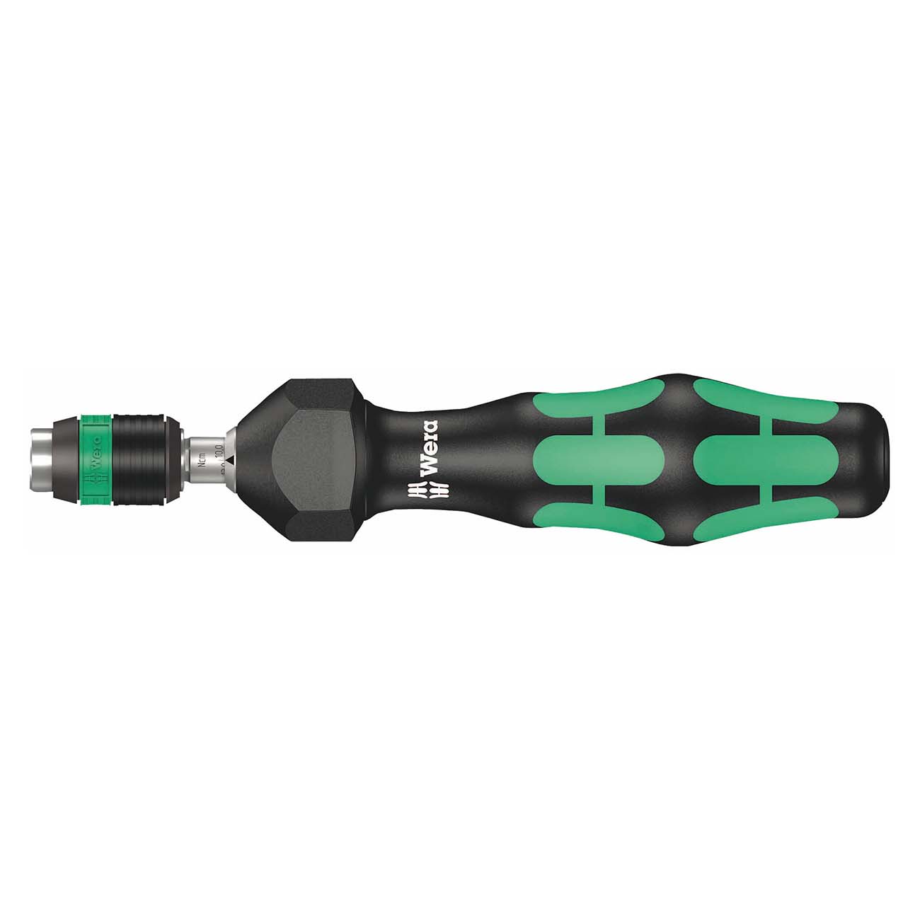 WERA 05074701001 Adjustable Torque Screwdriver Handle with Quick-Release Chuck (NM Scale) Wera