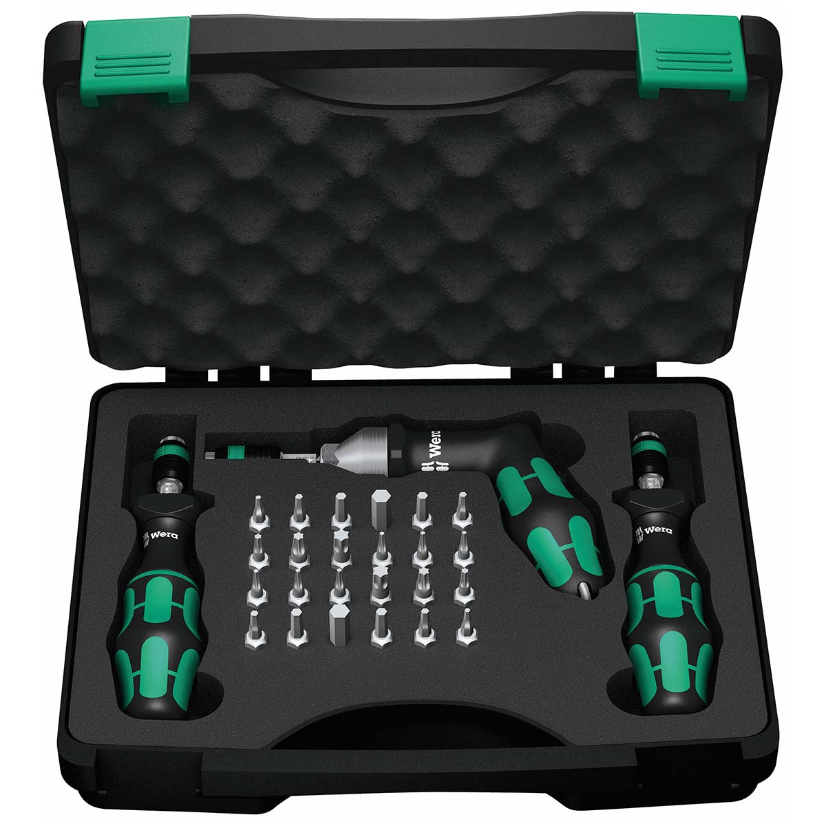 WERA 05074739001 Kraftform Torque Screwdriver Bit Set (27-Piece Set) Wera
