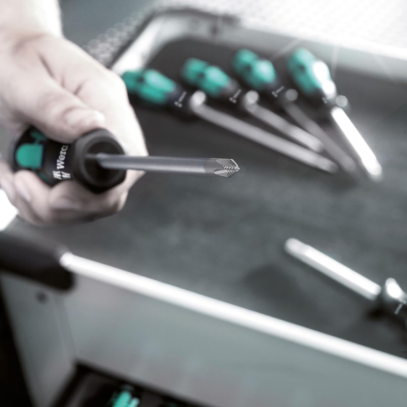 WERA 05110003001 Screwdriver: Slotted 3.5mm x 200mm Wera
