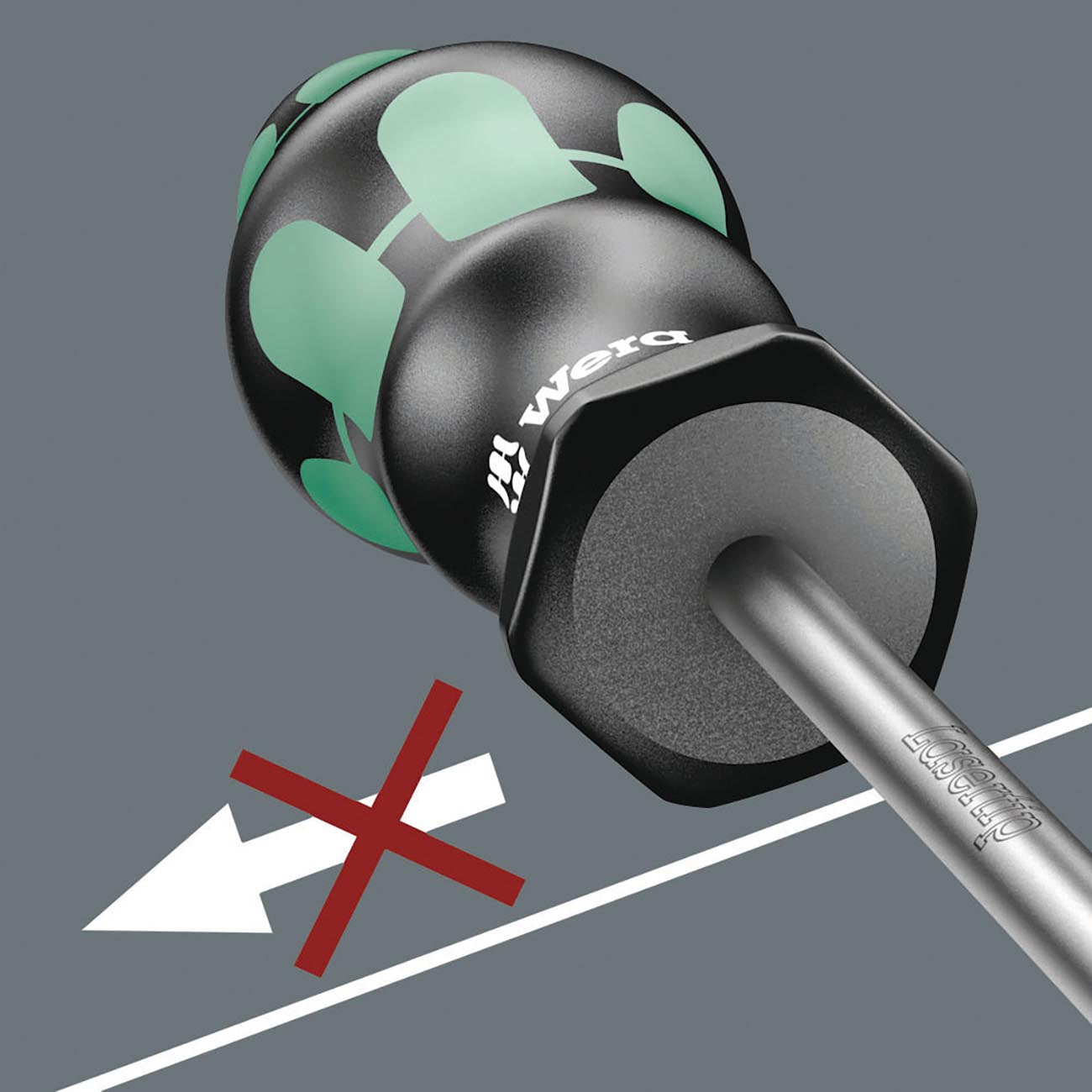 WERA 05110007001 Screwdriver: Slotted 5.5mm x 125mm Wera