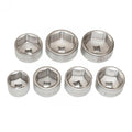 OEM TOOLS 27197 27197 3/8 Inch Drive Oil Filter Removal Socket Set 7-Piece OEM TOOLS