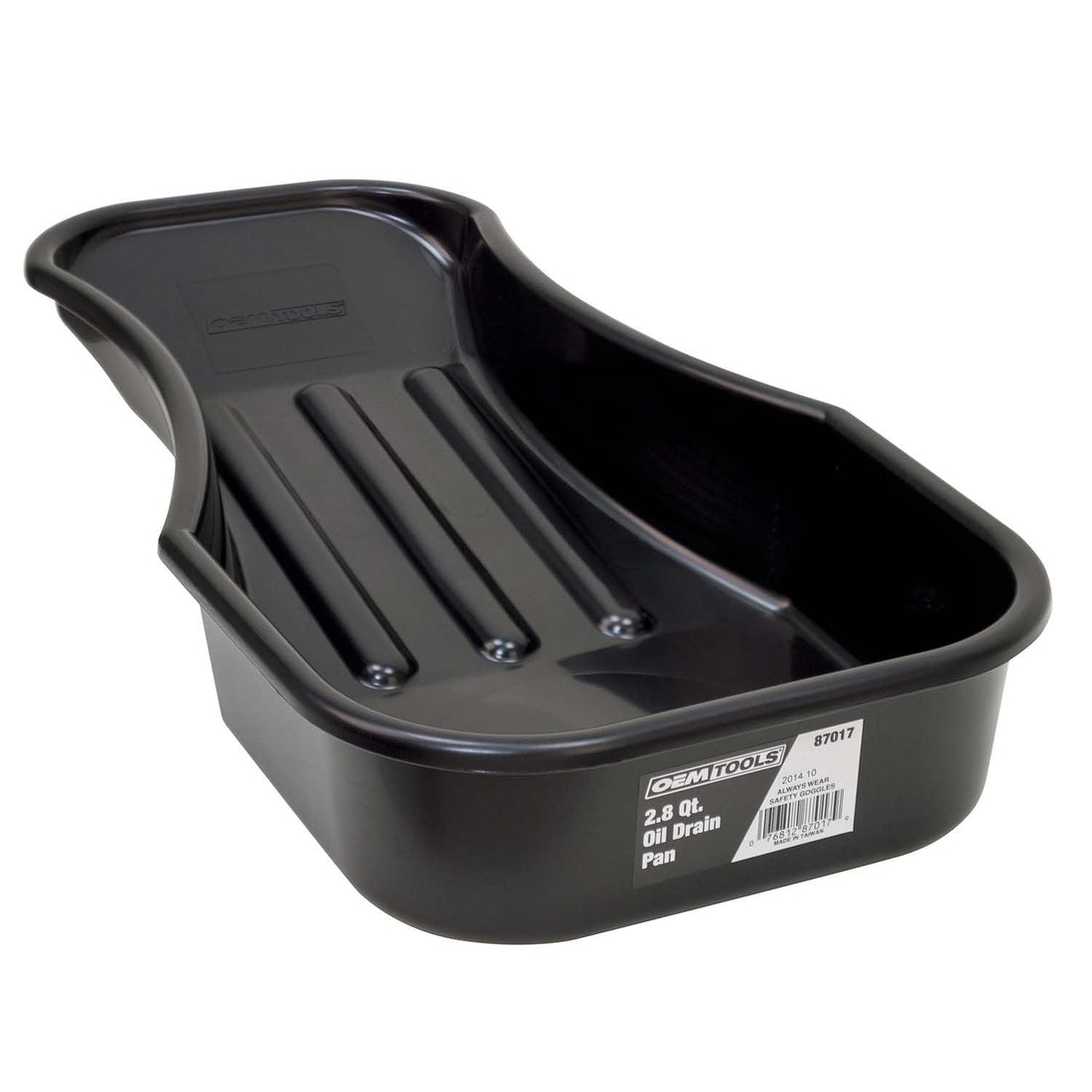 OEM TOOLS 87017 OEMTOOLS 87017 2.8 Quart Low Profile Oil Drain Pan OEM TOOLS