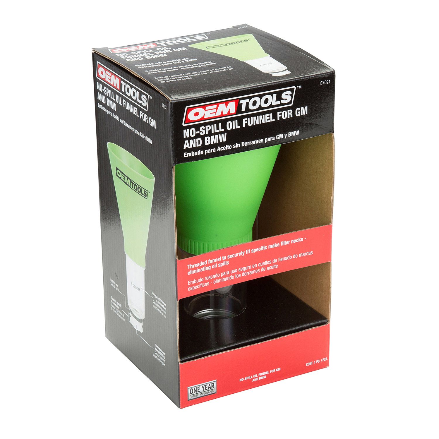 OEM TOOLS 87021 OEMTOOLS 87021 Direct Fit Oil Funnel for GM and BMW OEM TOOLS