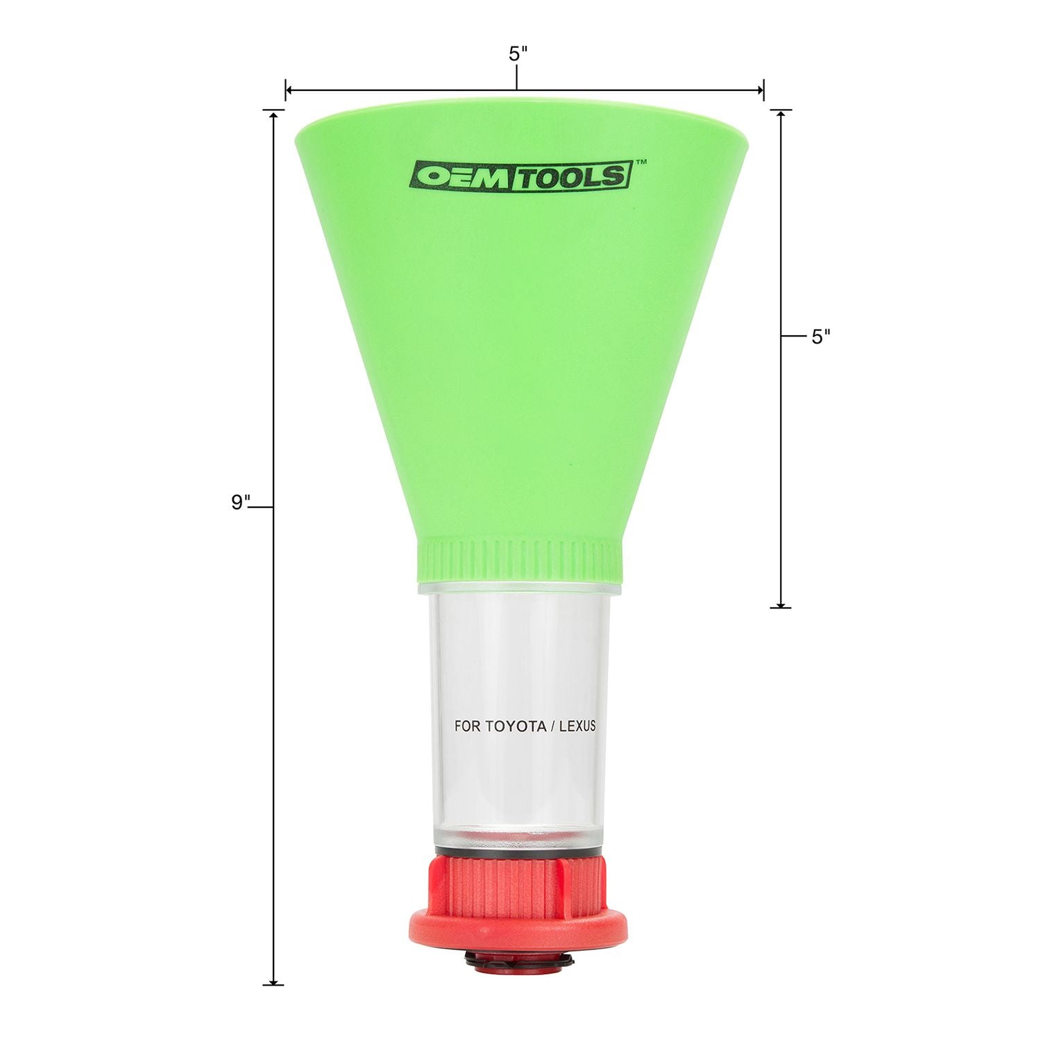 OEM TOOLS 87024 OEMTOOLS 87024 Direct Fit Oil Funnel for Toyota Lexus VW and Mercedes OEM TOOLS