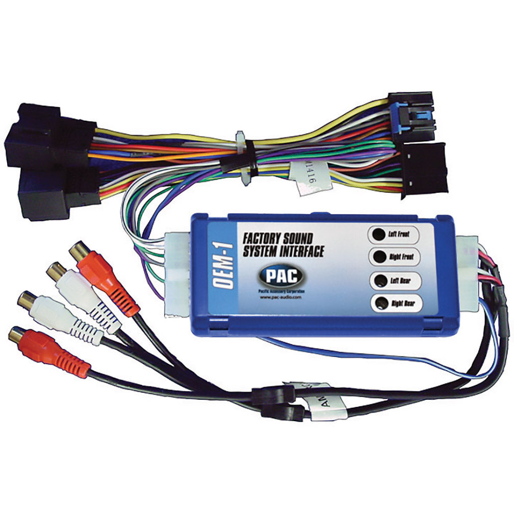 PAC AOEMGM1416 Amplifier Interface for Specific "˜06 "“ "˜13 GM Vehicles without Bose PAC Audio
