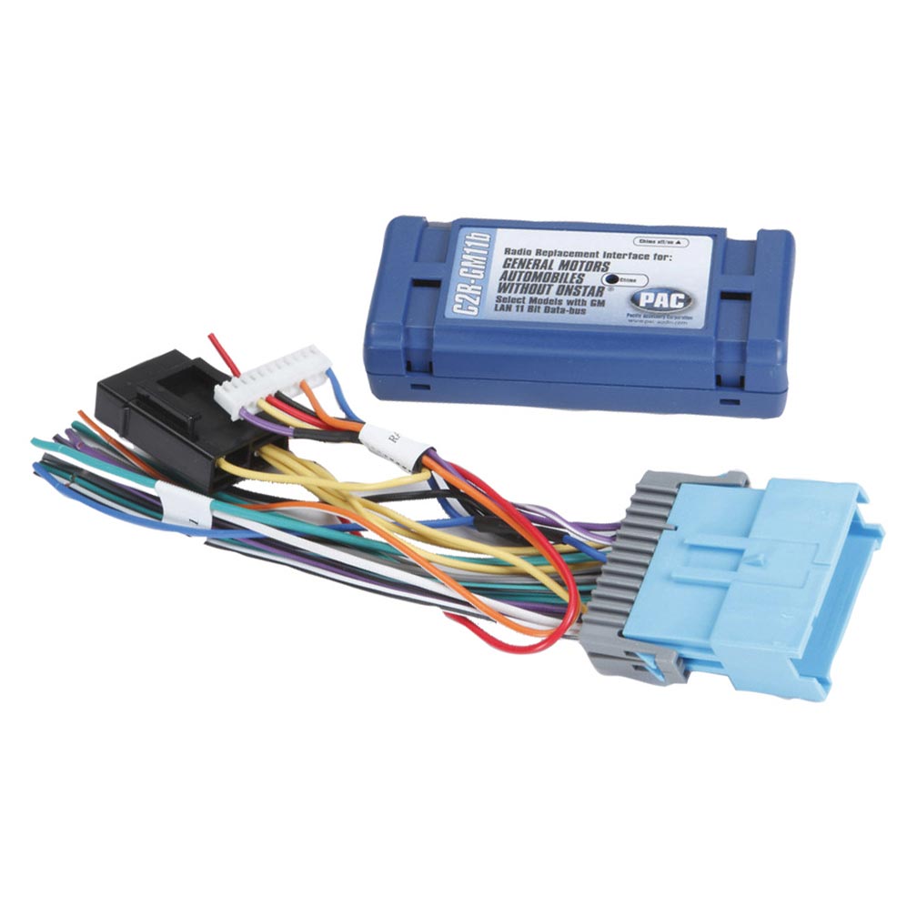 PAC C2RGM11B Vehicle Wiring Interface for Select "™04 "“ 09 GM 11-Bit without OnStar PAC Audio