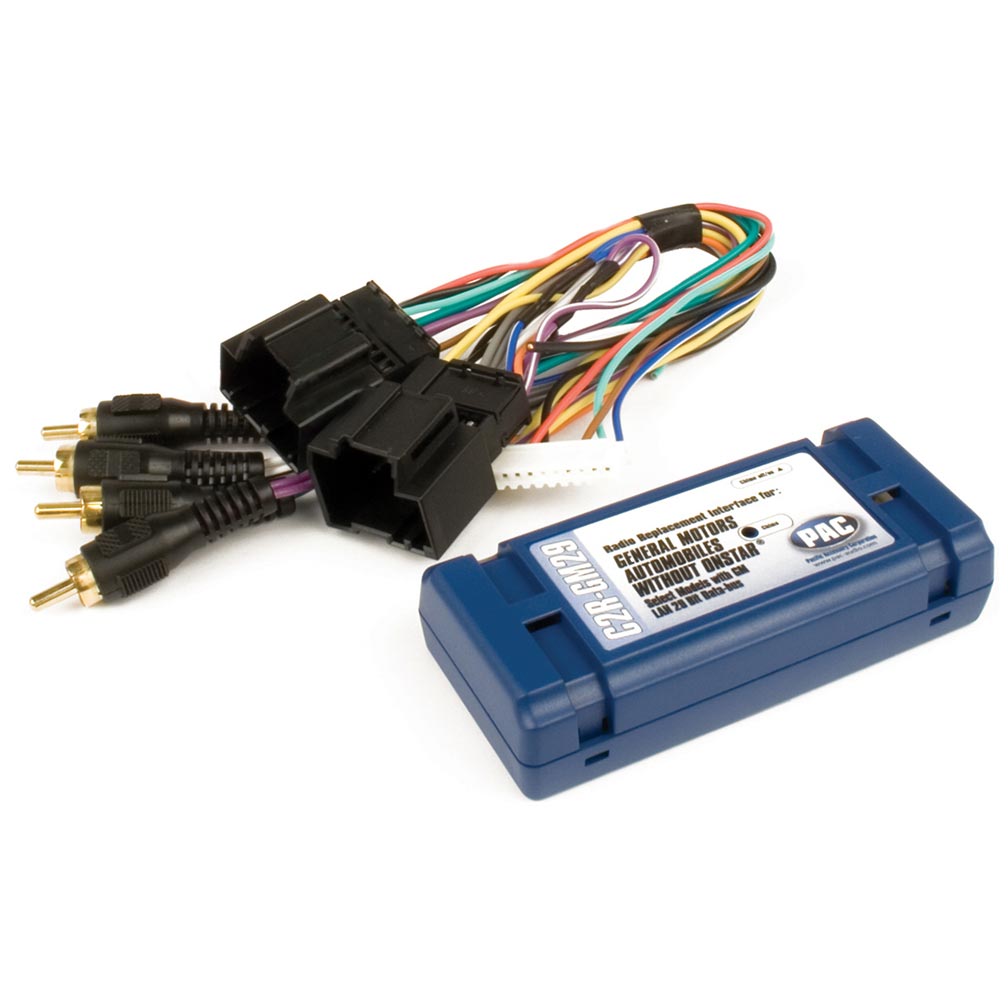 PAC C2RGM29 Radio Replacement Interface for Select "™06-"™17 29-bit LAN GM Vehicles without On-Star PAC Audio