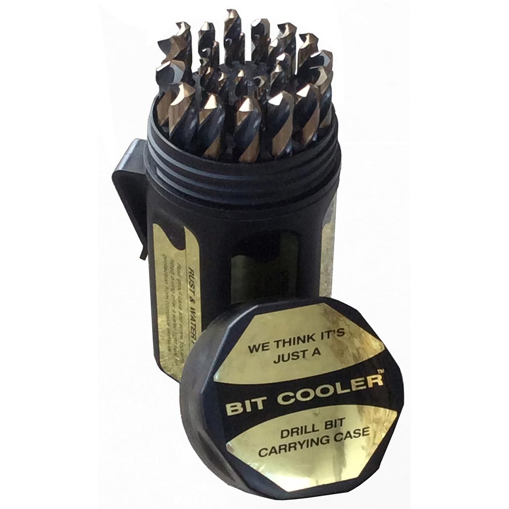 DRILL DA29JCOPC AMERICA 1/16-1/2x64THS COBALT SET IN PLASTIC CASE Drill America