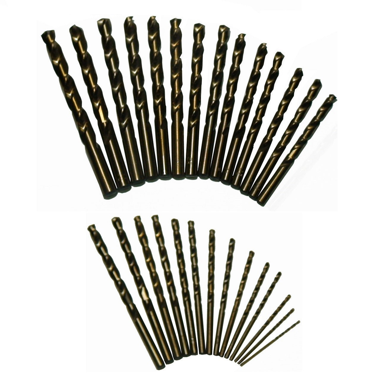 DRILL DWD29JCOPC AMERICA 1/16-1/2x64THS COBALT SET IN PLASTIC CASE Drill America