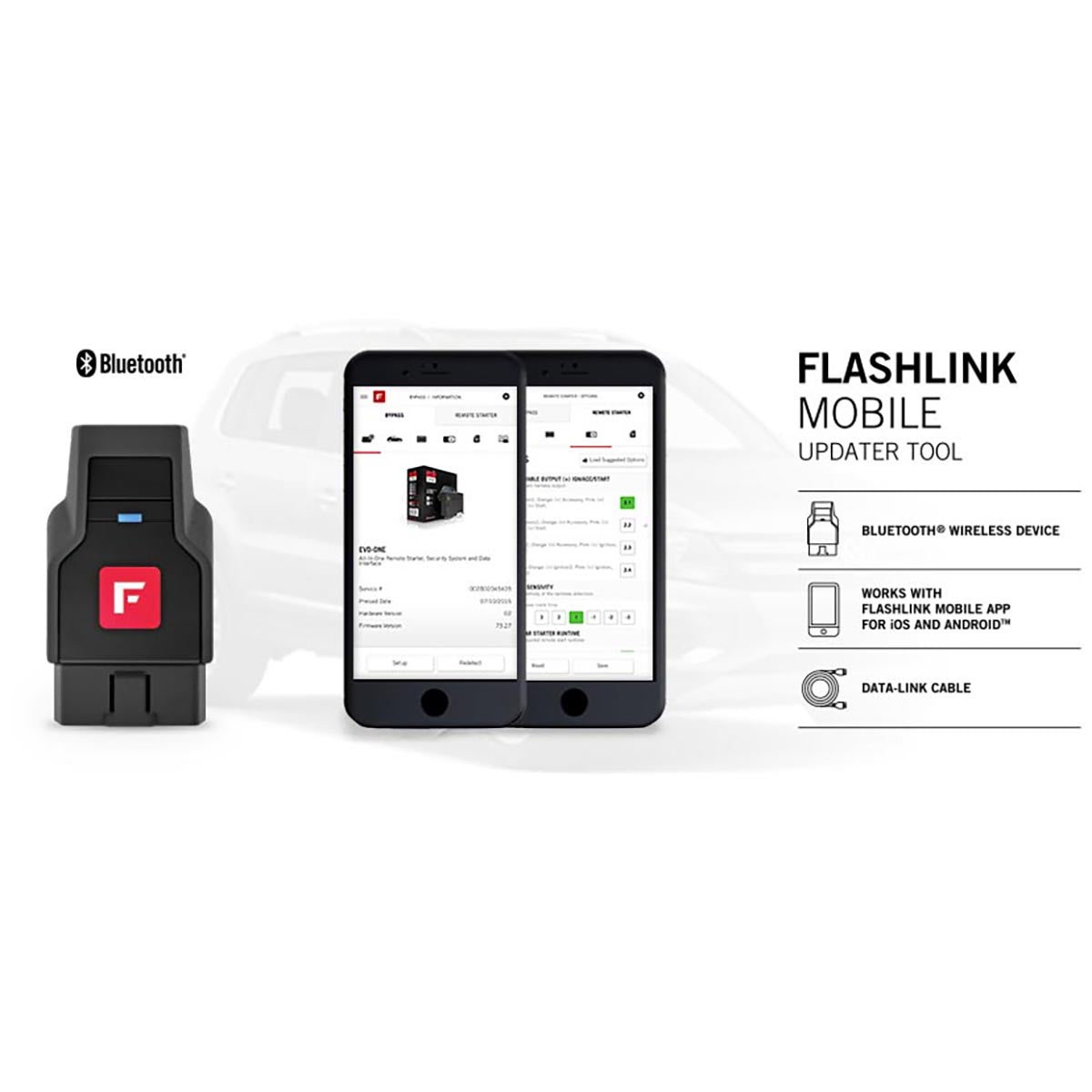 Fortin FLASHLINKMOBILE Bluetooth Firmware Update Module for iOS and Android Platforms Fortin