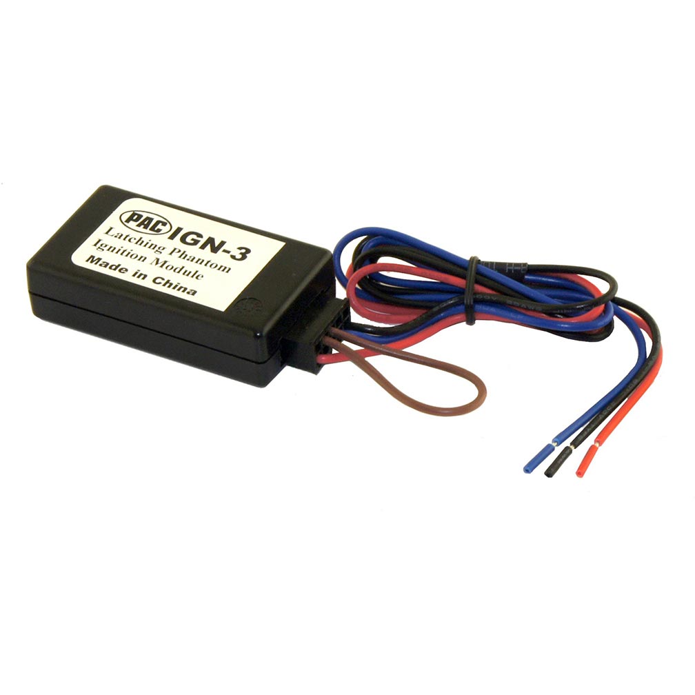 PAC IGN3 Latching Phantom Ignition Module for Start/Stop Vehicles PAC Audio