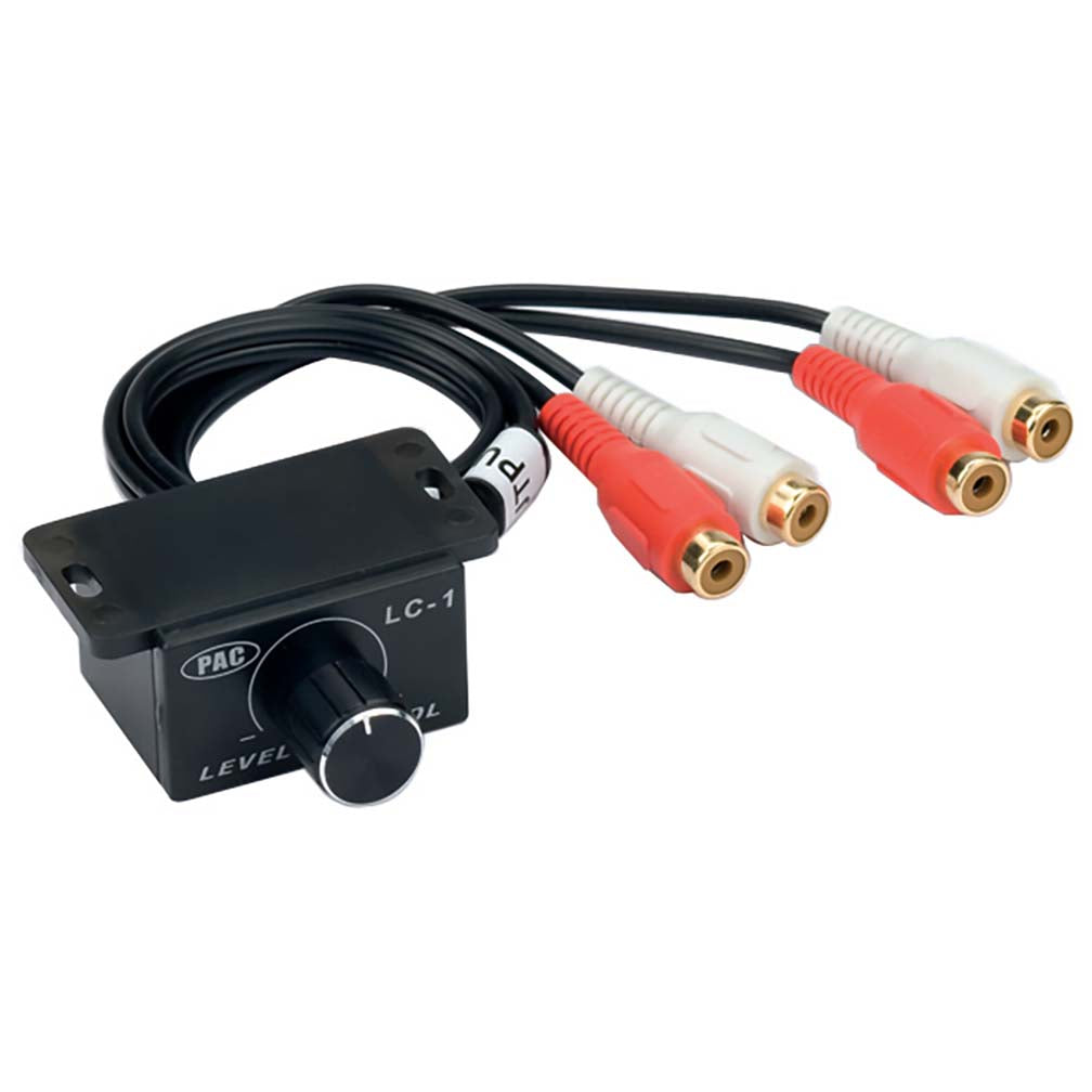 PAC LC1 REMOTE LEVEL CONTROL RCA IN/OUT PAC Audio