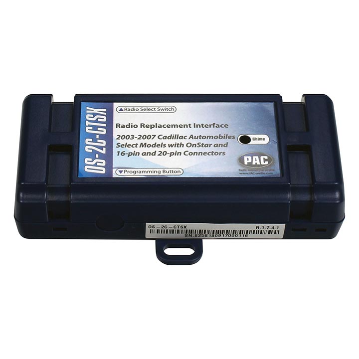 PAC OS2CCTSX Onstar Interface for 03-07 CTS & 04-06 SRX PAC Audio