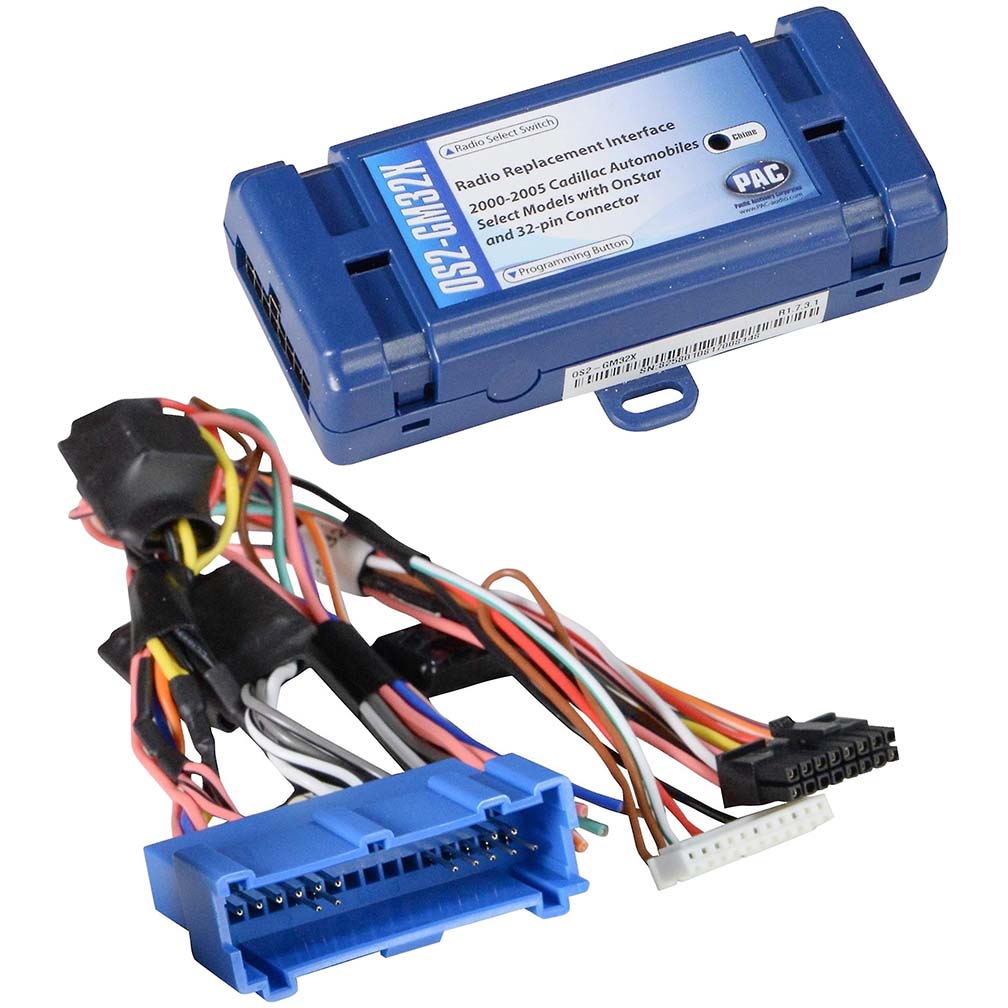 PAC OS2GM32X OnStar Radio Replacement Interface for "™00-"™05 Cadillac PAC Audio