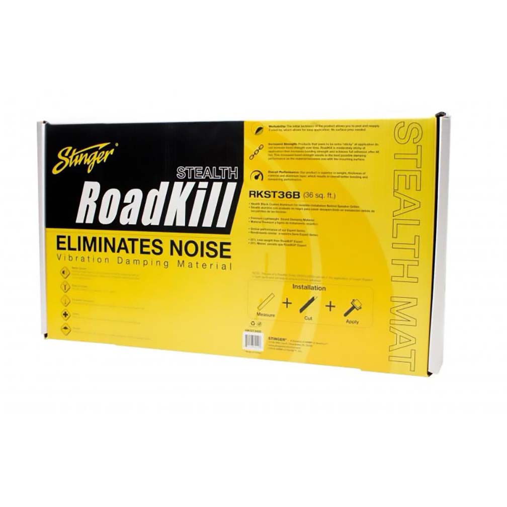 PAC RKST36B Roadkill Stealth Black Bulk Pack 36 sq. ft. PAC Audio