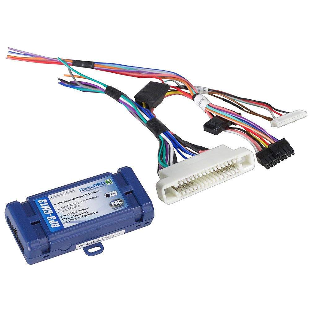 PAC RP3GM13 Radio Replacement Interface for '00-'05 GM Vehicles with Class II databus PAC Audio