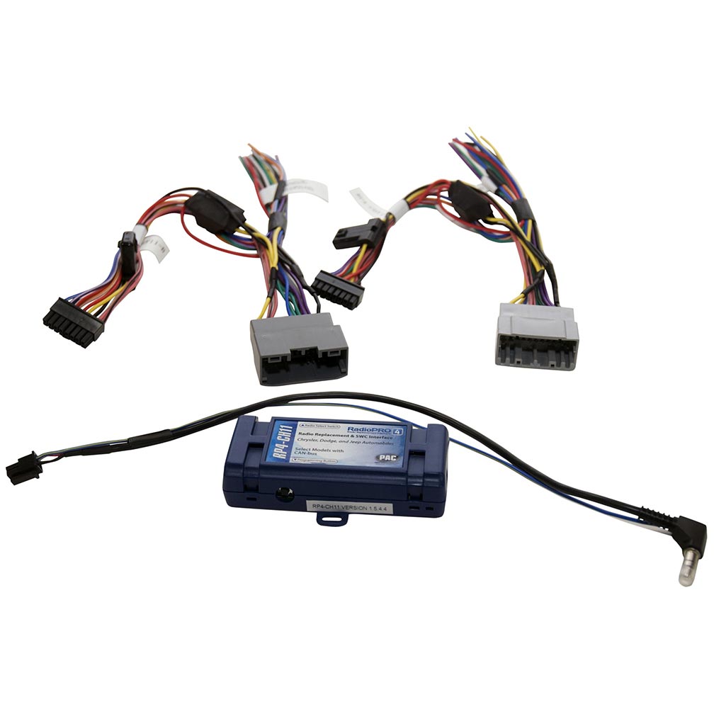 PAC RP4CH11 Radio Replacement Interface for "™04-"™18 Chrysler/Dodge/Jeep Vehicles with CAN bus PAC Audio