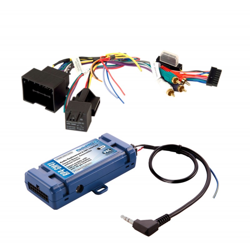 PAC RP4GM41 Radio Replacement interface built in SWR - "˜10 - "˜17 GM with 29-Bit LAN v2 PAC Audio