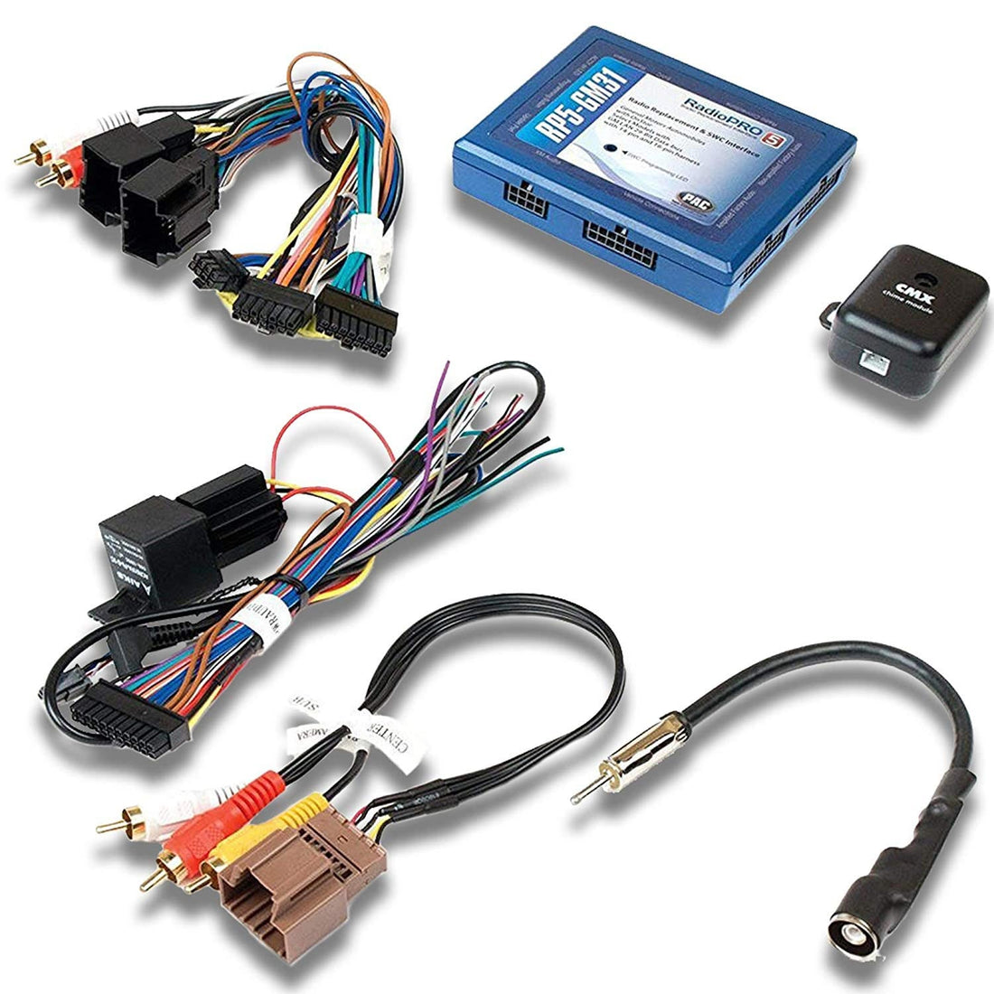 PAC RP5GM31 OnStar Radio Replacement Interface/Steering Wheel Control for Select "™06-"™17 GM Vehicles PAC Audio