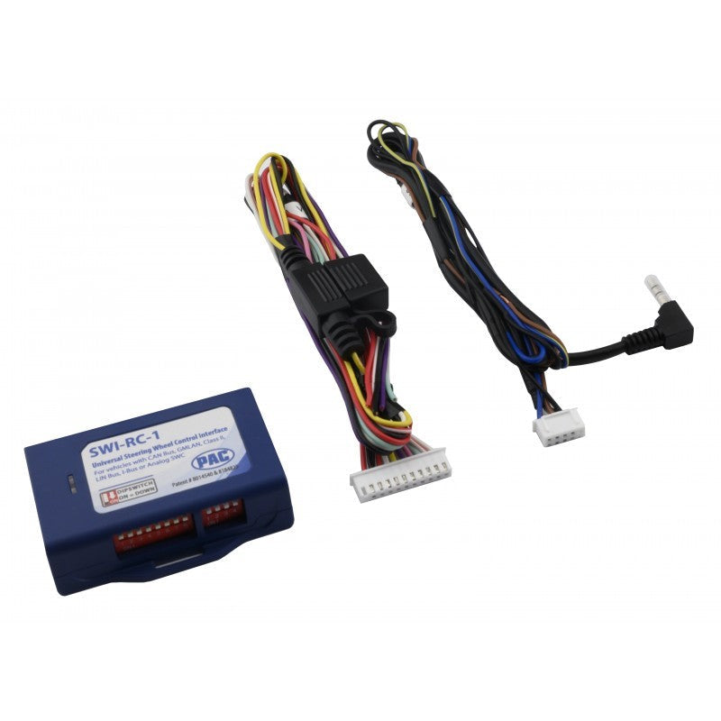 PAC SWIRC1 Universal Analog/CAN-Bus Steering Wheel Control Interface with DIP Switch Programming PAC Audio