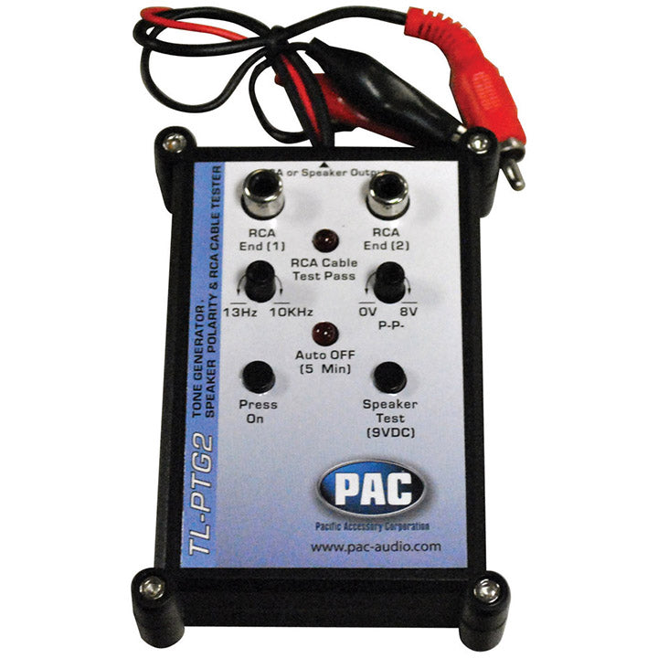 PAC TLPTG2 Tone Generator and Speaker Polarity Tester PAC Audio
